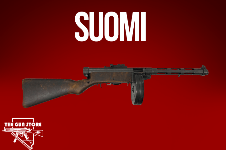 a close up of a weapon