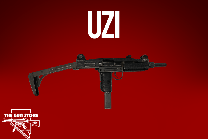 a close up of a weapon