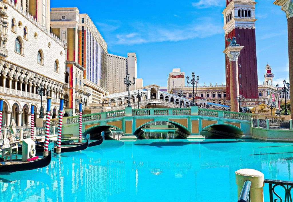 View from Gondola during a unique Vegas experience